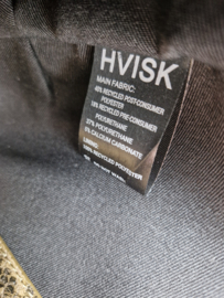 Hvisk 'Moon Shell' schoudertas. Vegan leer/slangenprint.