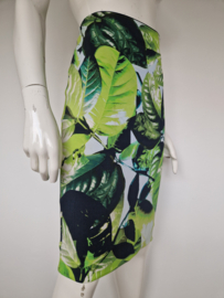 Marc Cain kokerrok. Maat 38, Botanische print.