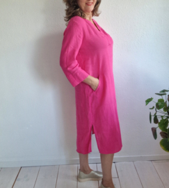 Sneakerdresses jurk | Maat L | Fuchsia |