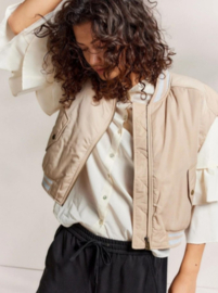 Summum bodywarmer | Maat M | Beige |