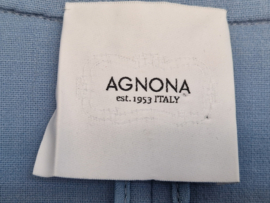 Agnona blazer | Maat 38 | Lichtblauw |