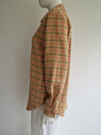 Scotch & Soda tussenjas. Maat S. Lichtoranje/ruit