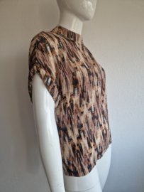 Dante 6 Aztec top .Maat 5. Bruintinten.