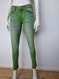 The Green Elephant skinny Kosai. Maat 34, Groen.