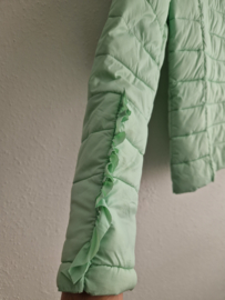 Relish gewatteerd jasje. Mt. XS. Mintgroen.