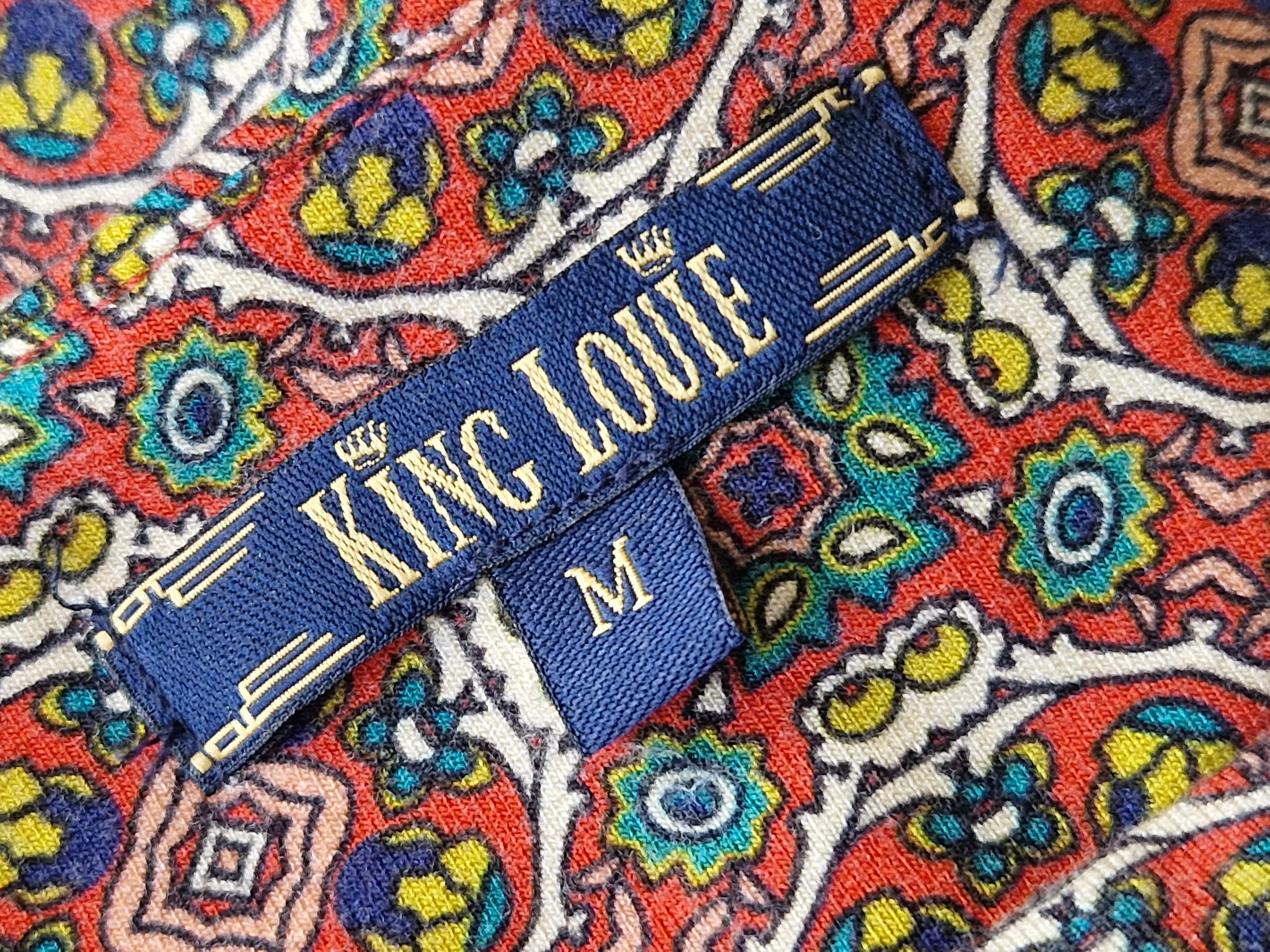King Louie A-lijn rok. Maat M. All over print.