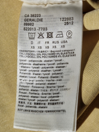 Drykorn Geraldie cropped top XS geel