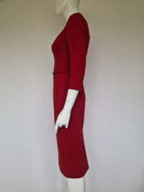 Karen Millen Forever Bar Belt Dress. Maat 36, Rood