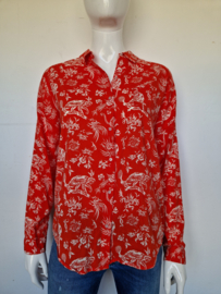 Scotch & Soda blouse. Mt. M. Oranje/ print.