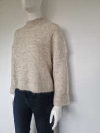Sissy-Boy trui |Maat S | Gemêleerd beige | Alpaca |