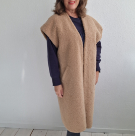 Caroline Biss lang gilet |Maat 46 |Teddy |