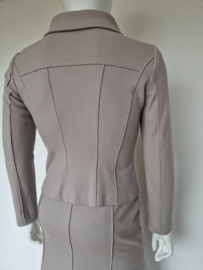 Marc Cain 3-delige set. Maat 4/5, Taupe/scheerwol.