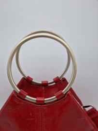 L'Artigiano handtas. Rood/leer.