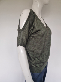 Mooie Morgan top | Maat M | Groen |