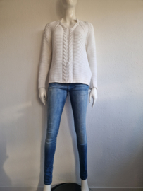 Denham Needle high waist skinny jeans. Maat 40, Blauw.