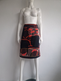 White Stuff rok. Maat 38, All over print/velours.