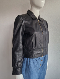 Ibana jasje Jezebell. Maat 38, Zwart/leer.