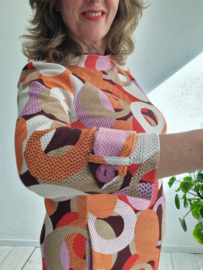 Kyra jurk Montana | Maat 40 | Grafische print |