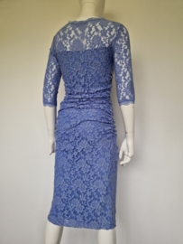 Marc Cain Kanten Jurk N2 /34/ 36 Lichtblauw