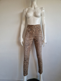 Marc Aurel jeans. Maat 38, Beige/luipaard print.