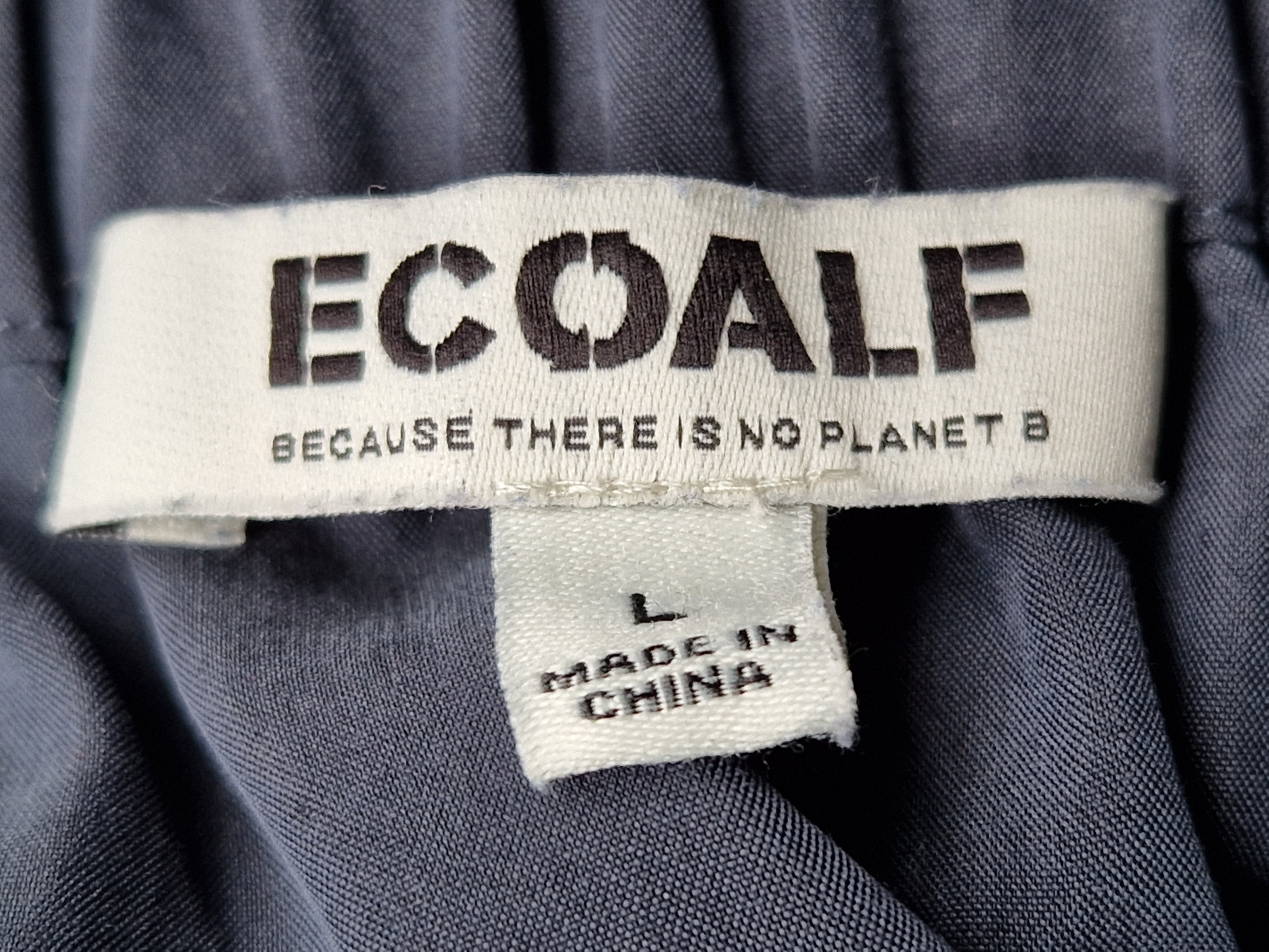 Ecoalf cargo rok. Maat L. Donkergrijs.