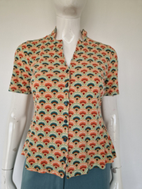 King Louie blouse. Maat M. Retroprint