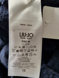 Liu Jo  vest. Maat 38, Donkerblauw.