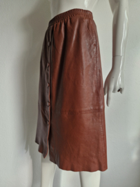 Summum Woman rok. Maat S. Bruin/lamsleer.