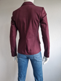Summum blazer. Maat 36, Wijnrood