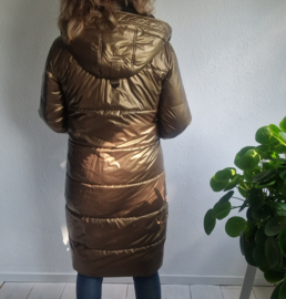 Rino & Pelle winterjas. Maat 40. Goud
