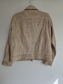 Goosecraft jasje. Mt. M. Beige/leer.