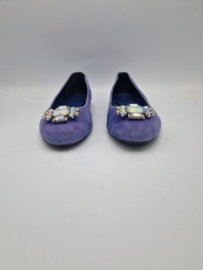 Primafila ballerina's. Maat 41. Lavendel/suède
