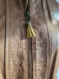 Maliparni jasje. It. maat 44, Bruin/leer.