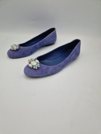 Primafila ballerina's. Maat 41. Lavendel/suède