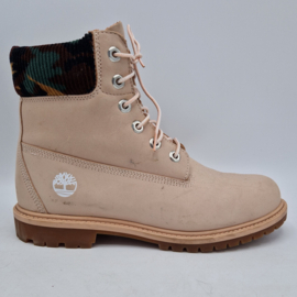 Timberland boots. Maat 40. Zachtroze/legerprint rib.