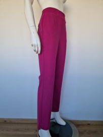 Studio Anneloes travelstof broek fuchsia roze. Maat M