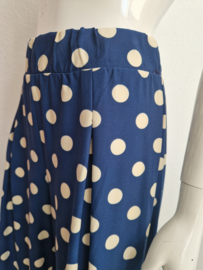 Encuentro palazzo pantalon. Maat M. Blauw/polkadots.