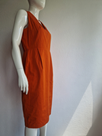 Max Mara jurk. Maat L, Oranje.