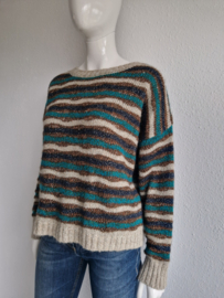Summum multi color trui. Maat M. Alpaca/lurex.