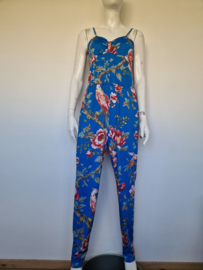King Louie jumpsuit | Maat M | Blauw/print |