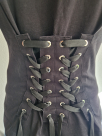 Pinko Denim shirt. Maat S. Zwart.