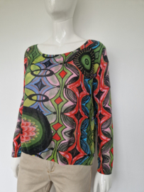 Desigual trui. Maat M. All over print.