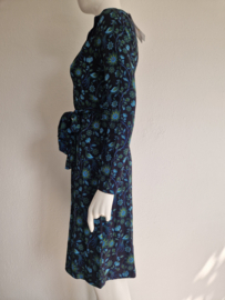 La Lamour Collar Dress Marilyn Retro Birds. Maat M