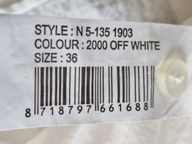 Nikkie witte kanten jurk – maat 36 – boho / Ibiza stijl