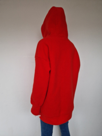 Arket hoodie. Maat S. Helderrood/fleece