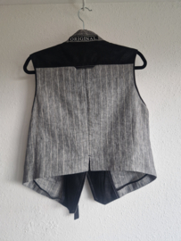 Beate Heymann gilet. Maat 42, Grijs.