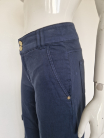 Nenette Milano cargo broek | Maat 36/38 | Donkerblauw |