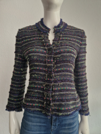 Riani vest. Maat 38, Bouclé/wol.