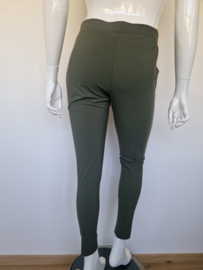 La Dress legging/broek. Maat XXL. Olijfgroen