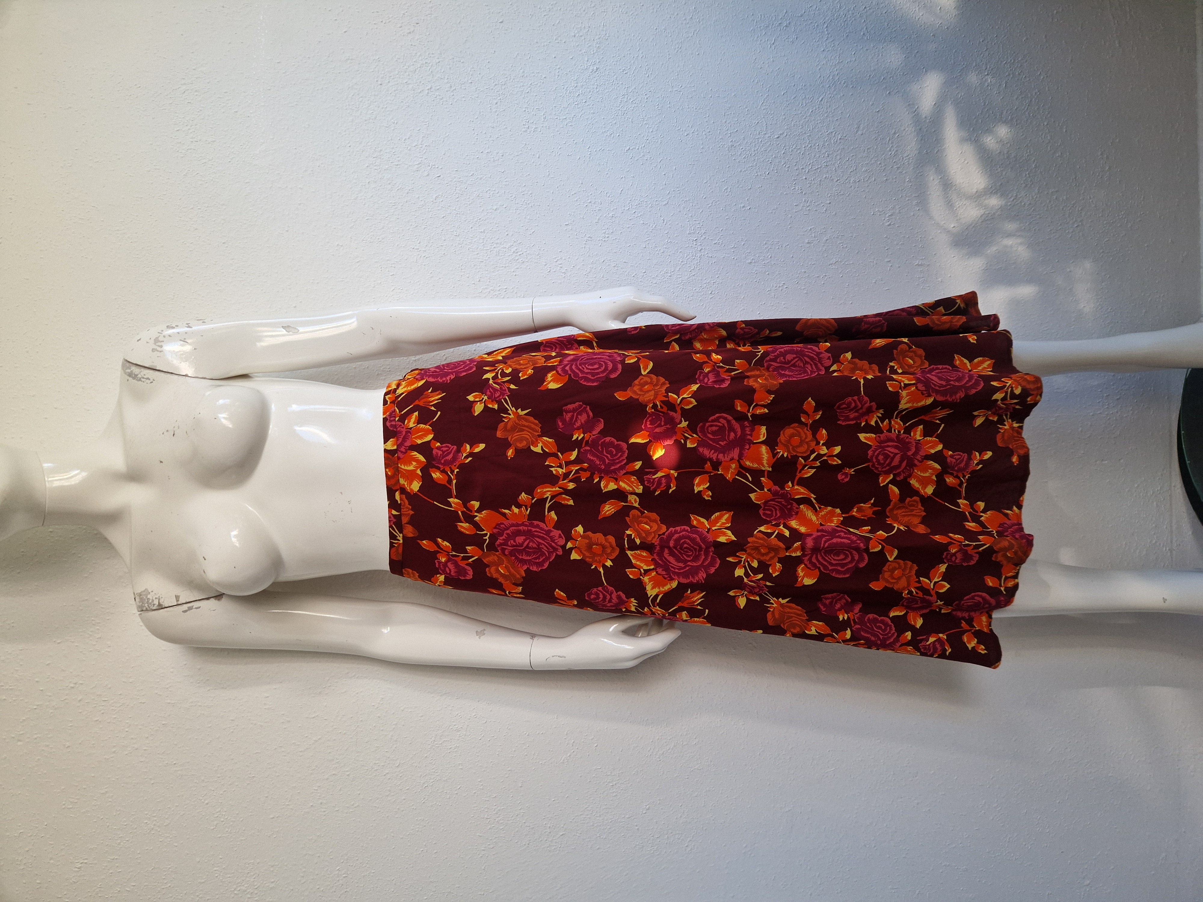 King Louie midi rok. Maat 40, Bloemenprint.